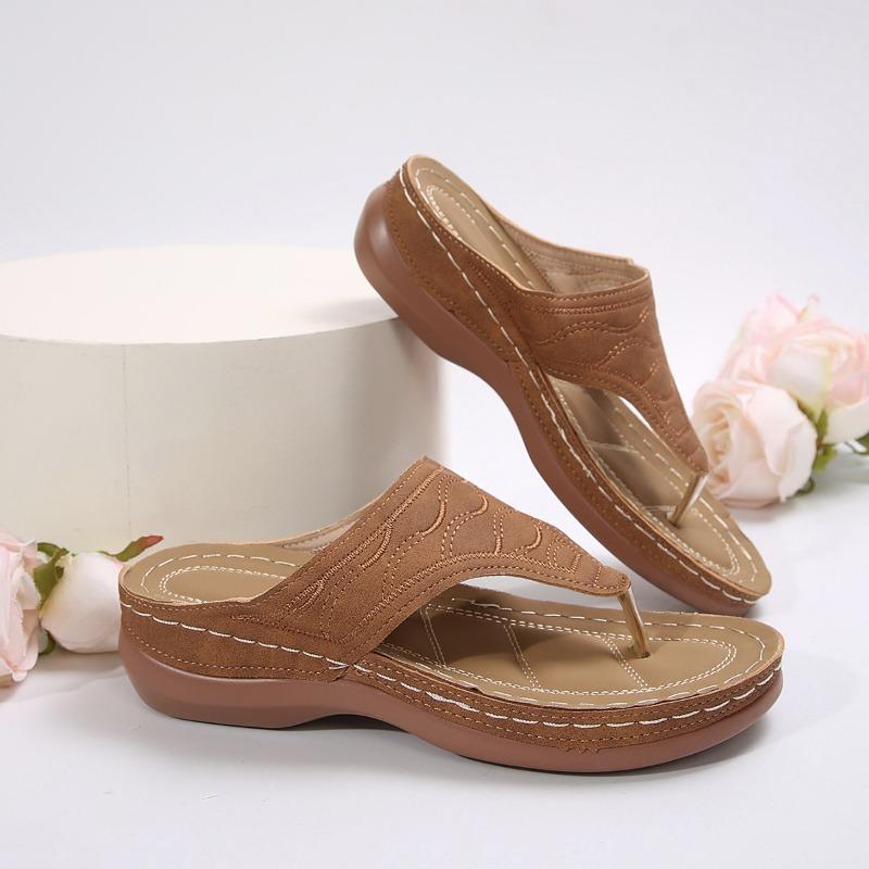 

Летние женские туфли в римском стиле Женские сандалии с одним ремешком Сандалии 43 коричневый