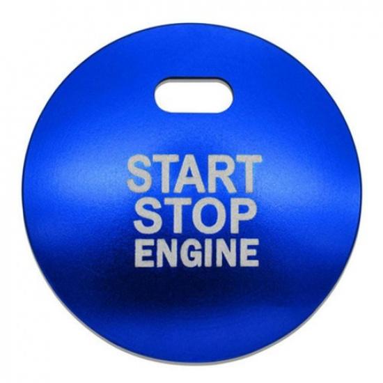 1Pc Car Styling Sticker Console Engine Start/Push Button Trim Cover For Mazda 3