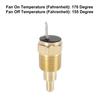 Universal Pack (1) Radiator Engine Fan Temperature Sensor Switch 170 Degree On