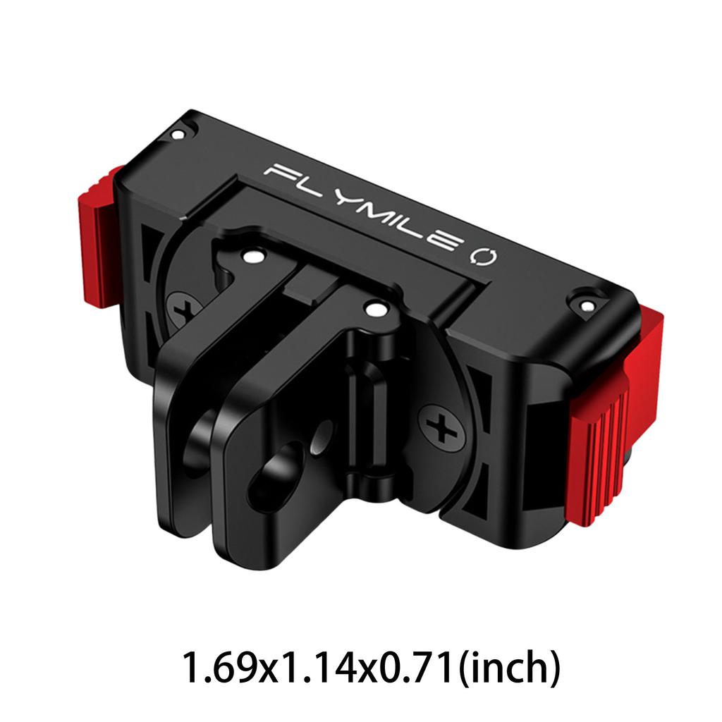 1/2Pcs Magnetic Quick-Release Mount with 1/4 Screw Hole Adapter Base 360 Degree Rotation for DJI Action 6/OSMO Nano Accessories
