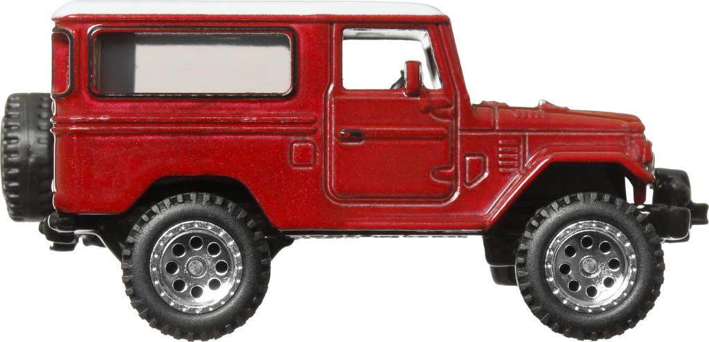 Hot Wheels Fast & Furious - Toyota Land Cruiser FJ43 Vehicle Model Car, Red, for Ages 3 and Up, HRT96