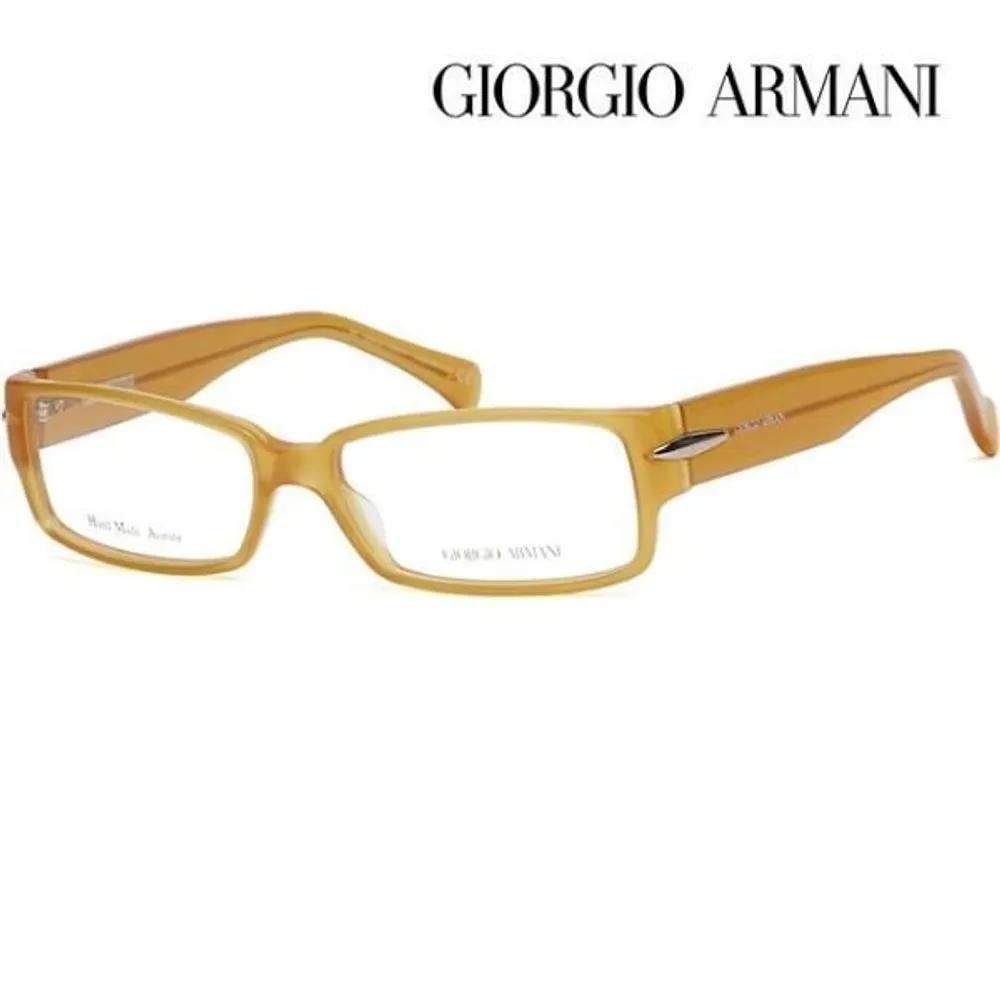 Giorgio Armani GA713 PD9 Minimal Square Horn-rimmed Glasses