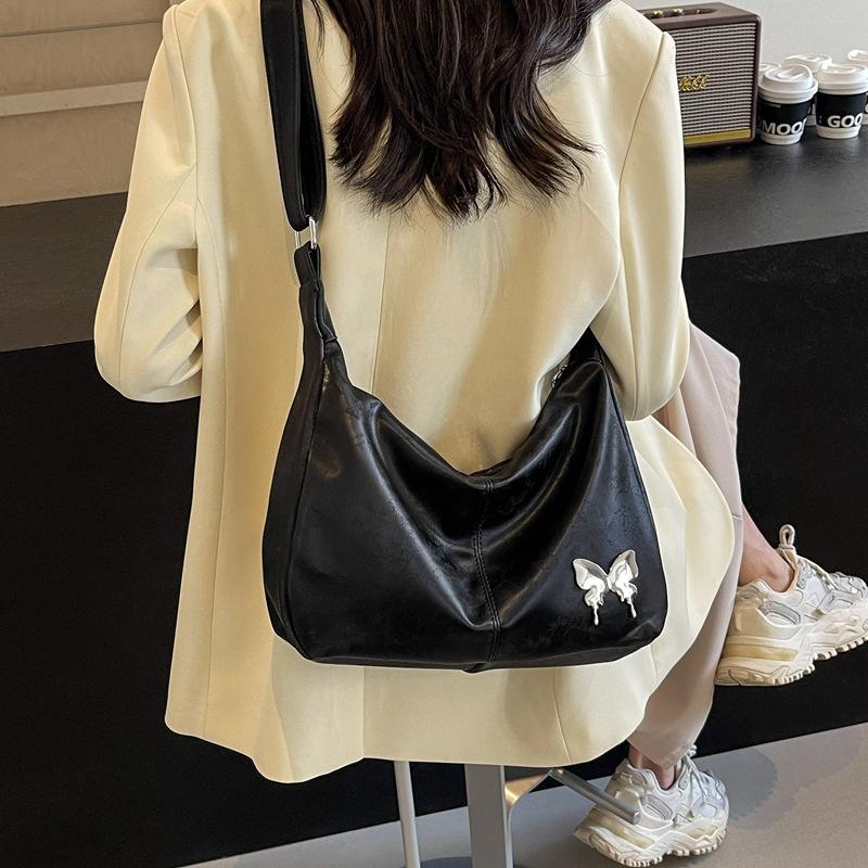 Large Capacity Bag for Women's New Summer Beautiful Simple Niche Personality Single-shoulder Crossbody Bag for Women