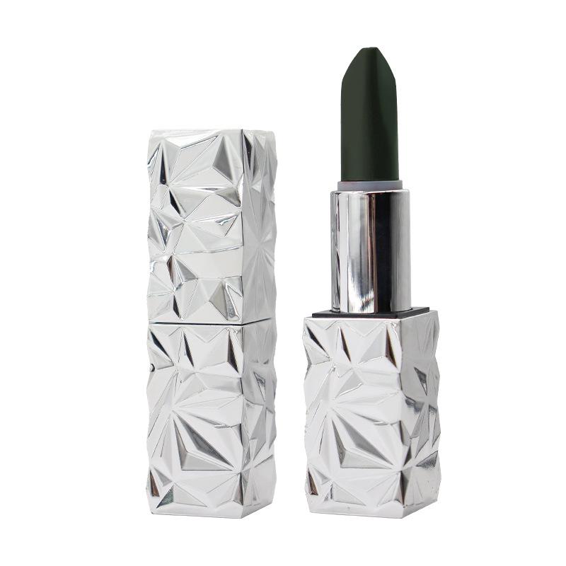 Matte Black Diamond Rose Triple-Color Non-Stick Lipstick - Plumps Lips, Available Now