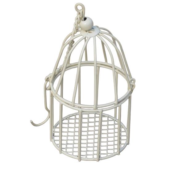Yousheng Miniature Birdcage Ornaments, Decorative Mini Birdcage Figurine, Cute Garden Succulents Pot Decor Tea Banquet