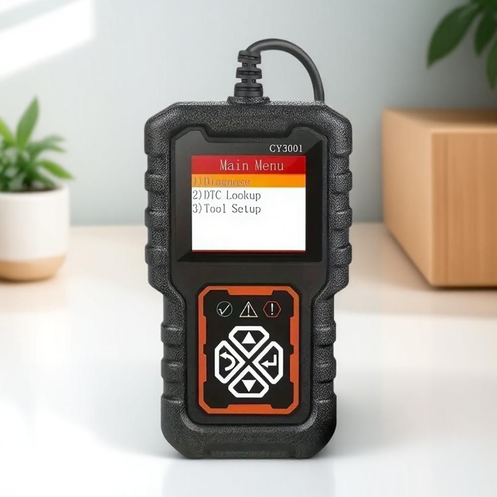 

USB Powered Car Diagnostic Tool Engine Trouble Code Reader CAN Mode Data Streaming DTC Lookup I/M Readiness чёрный