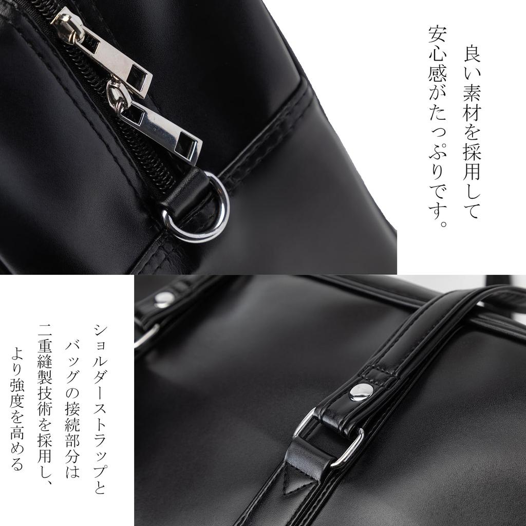 Zuevichn School Bag for High School Boston Large Synthetic Unisex Students, Girls, Bag, Capacity, Leather,