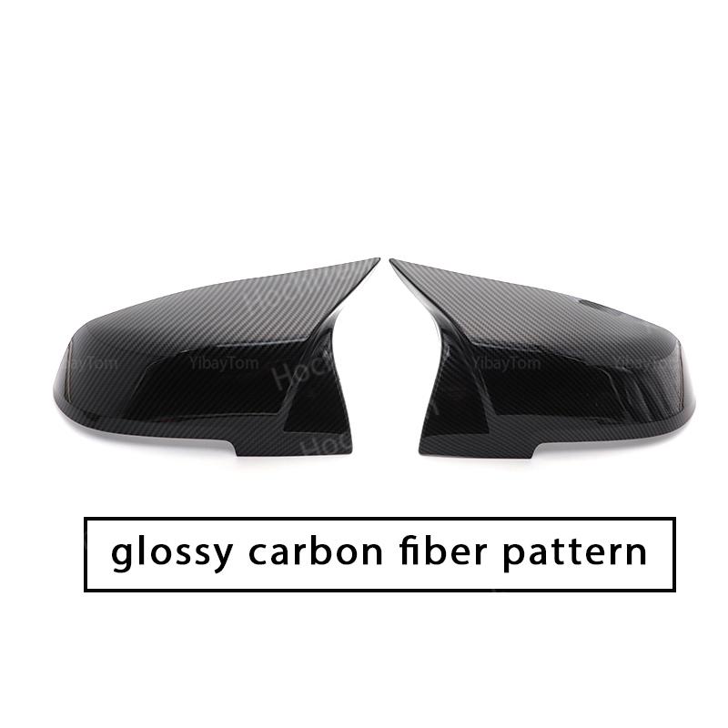 Side Wing Modified Excellent Car Styling Rearview Carbon Fiber Pattern Mirror Cover Caps For BMW F32 F33 F36 X1 E84 F87 M2