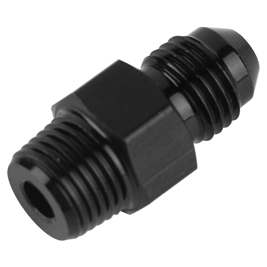 Buy Straight Fuel Line Fitting 3AN To 1/8NPT 6061‑T6 Aluminum Adapter