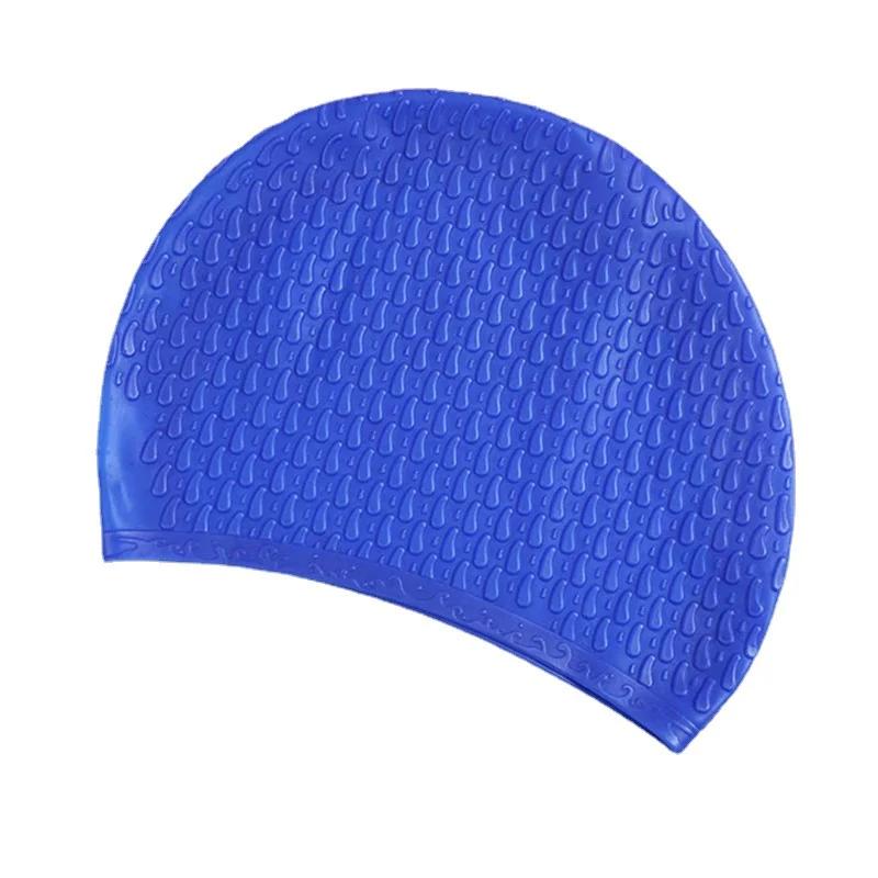 Men Women Universal Silicone Swimming Cap for Adult Hair Protection Elestic Swim Hat Long Hair Protection Swimming Caps