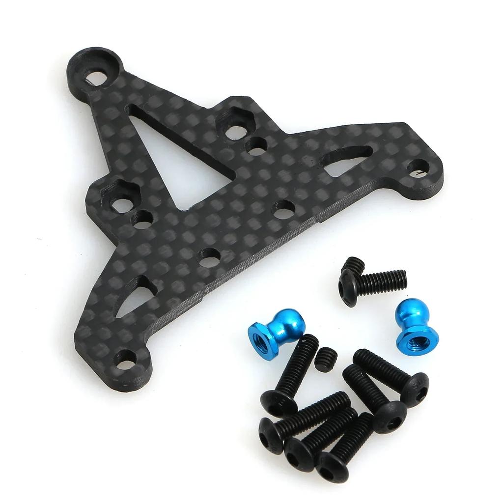 Metal Carbon Fiber Upgrade Parts Kit Drive Shaft Suspension Arm Damper Stay for Tamiya XV01 XV-01 1/10 RC Car Spare Acces