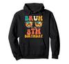 Bruh My 8th Birthday Beach Sunglasses for 8 Year Old Boys and Girls Kids Hoodie