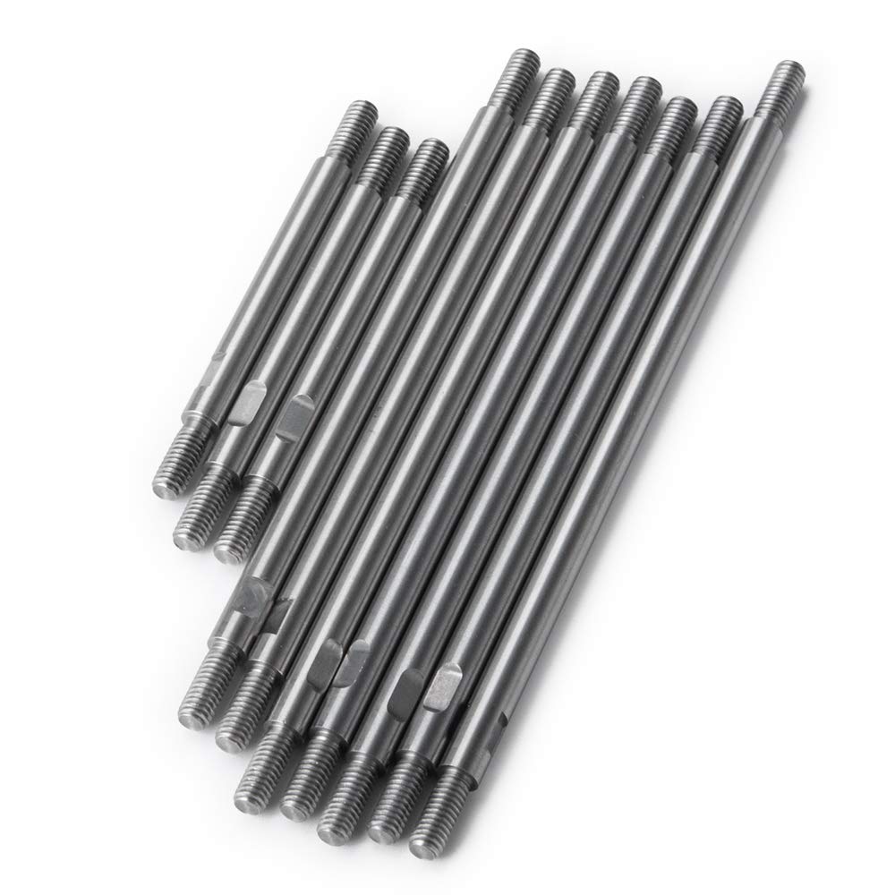 TRZX 1/10 Scale Traxxas TRX-4 RC Crawler Car Stainless Steel Rod Linkage 313mm
