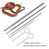6pcs Anti Allergy Snake Sexing Probe Round Head Reptile Sexing Probe  Sex Detection