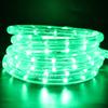 360 Neon Strip Light AC 220V Round Neon Tube Outdoor Waterproof IP67 Flexible Neon Light with EU Plug Blue/Red/Green/Yellow/RGB