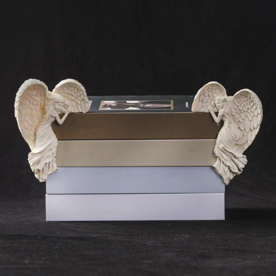 Angel Figure Resin Office Desk for Home Decorative Carving Ornament Angel Decoration Living