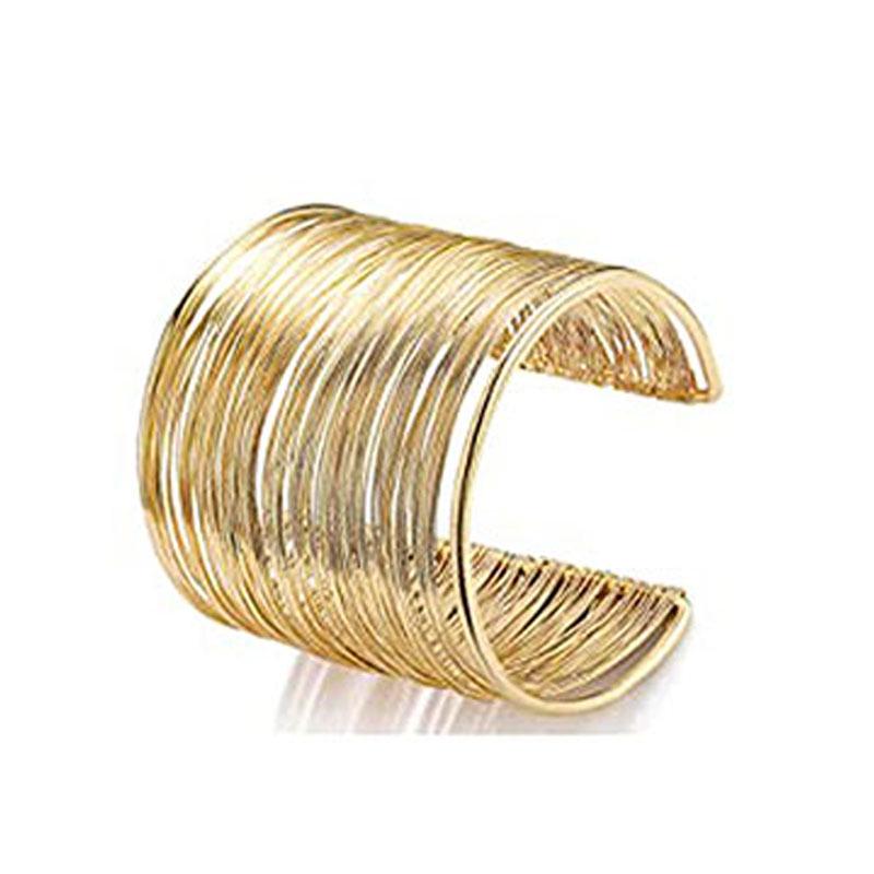 Trendiges europäisches & amerikanisches Metall-Hohlmuster-Armband-Set