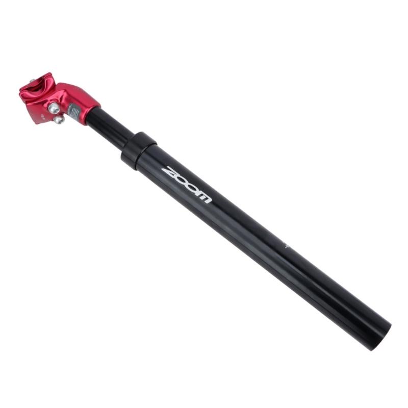 Suspension Seat-Post Adjustable Seatpost Bike Seatpost for E-Bike Mountain Bike Road Bike 27//31.6 x 350mm чёрный/красный