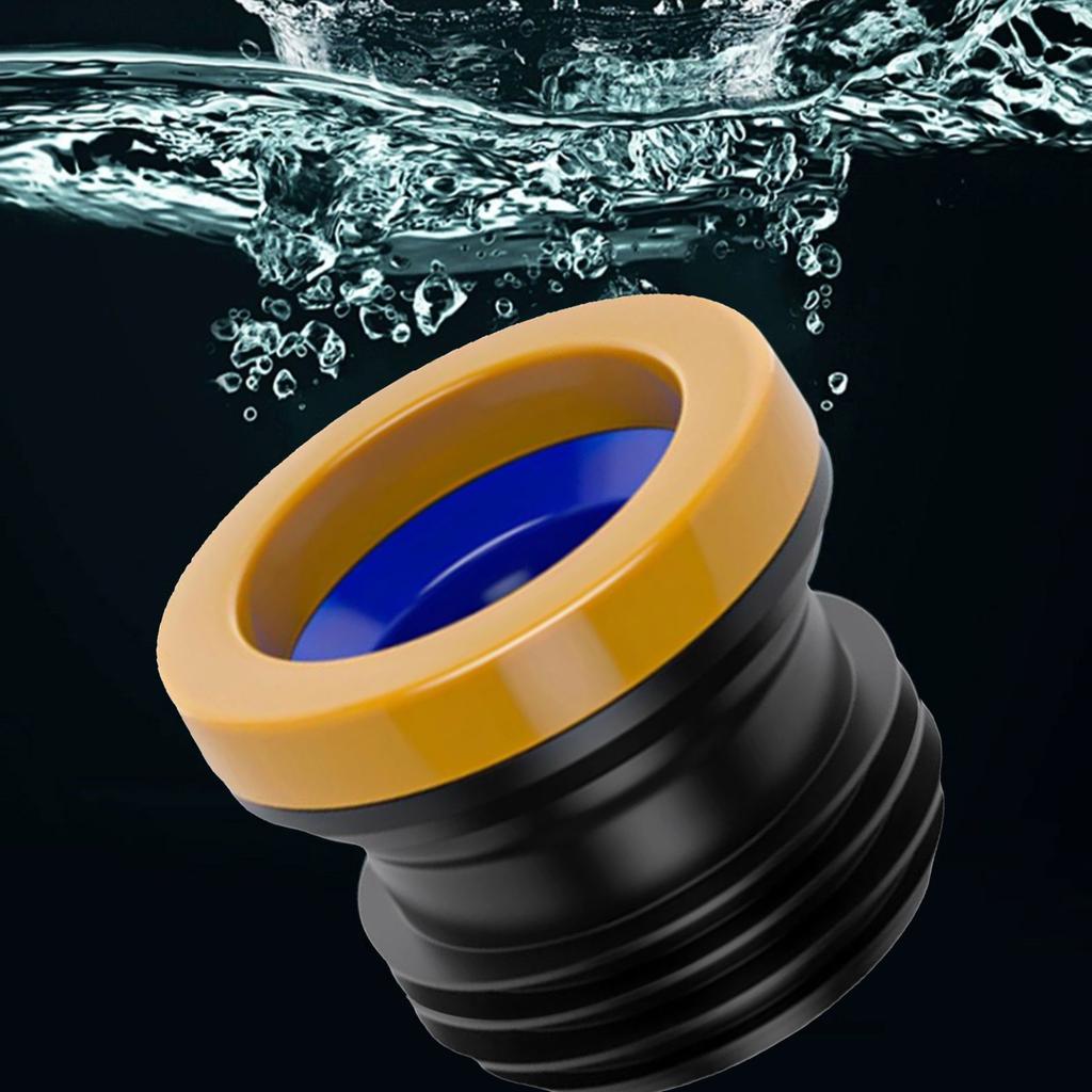 Thicken Toilet Bowl Gasket Flange Rings Floor Outlet Drain Pipe Flange Rings for Isolating Odor LeakProof Enduring