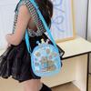 School Bag Children's Backpack Mini Pu Princess Sequined Shoulder Backpack Children's Accessories Bag Cartoon Change Bag