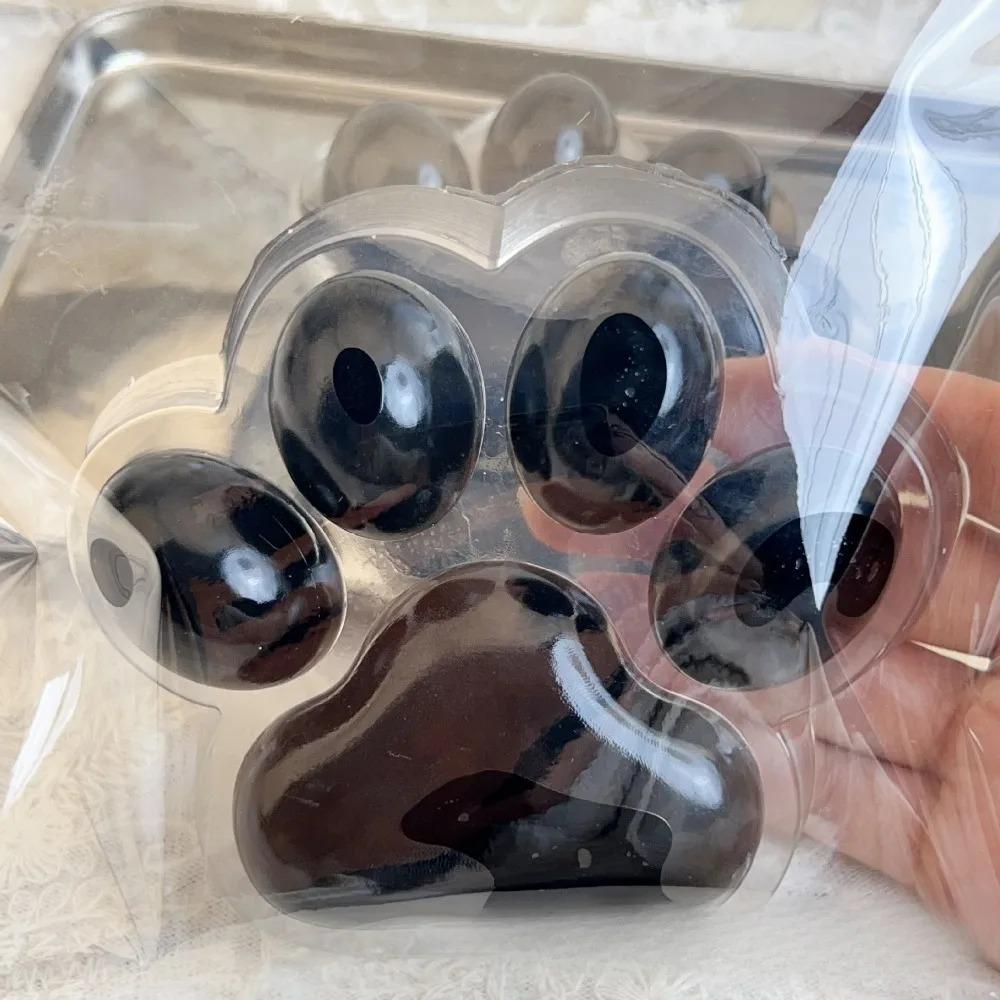 1 Stück Große Katzenpfote Squishy Spielzeug Klares Quetsch-Stressabbau-Spielzeug Kneifen Squishy Schreibtischspielzeug Stressbälle Kinder Erwachsene Geschenk