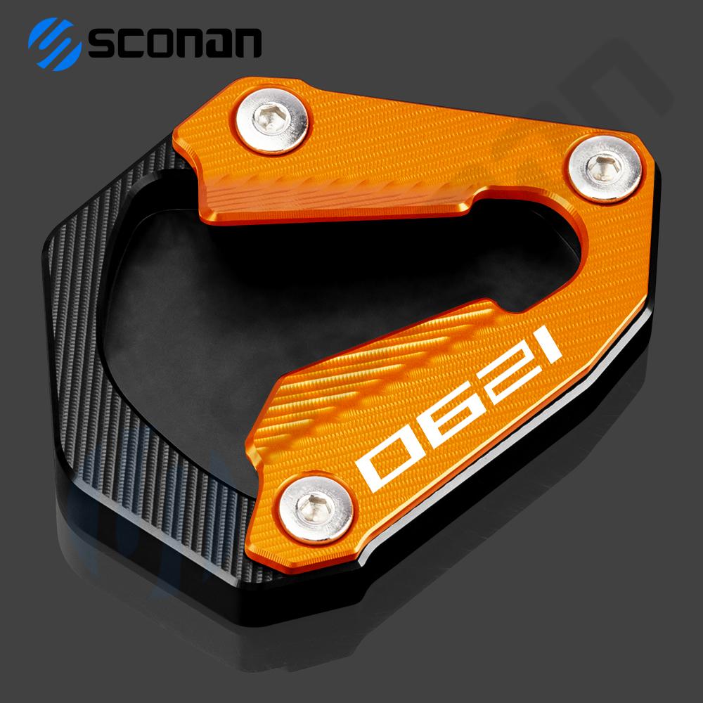 Motorcycle Kickstand Enlarge Plate Side Stand Extension Pad Accessories For KTM 1290 ADV 1290 SAS 1290 SUPER ADVENTURE S -
