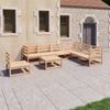Day and Night - Day and Night Garden Furniture Set 8 Pieces Solid Pine Wood