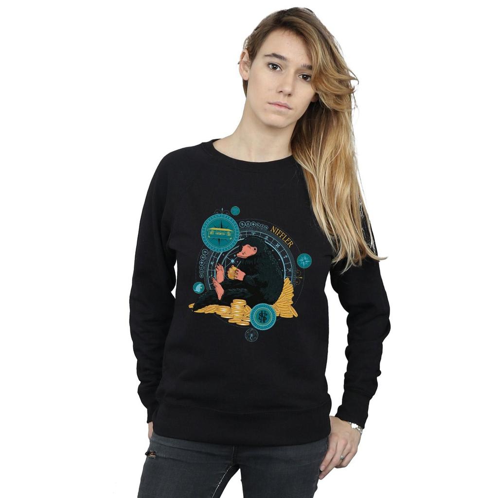 Fantastic Beasts Womens/Ladies Sitting Niffler Sweatshirt