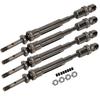 For Traxxas 1/10 Slash 4x4 SLA017 SLA018 Metal Front and Rear Drive Transmission Shaft