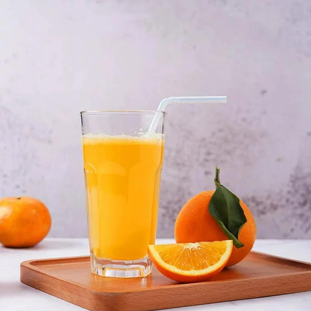 50-3000PCS Black&Colorful Drinking Straws Party Rietjes Kunststof Beverage Straw Milk Tea Kitchen Accessory Wholesale