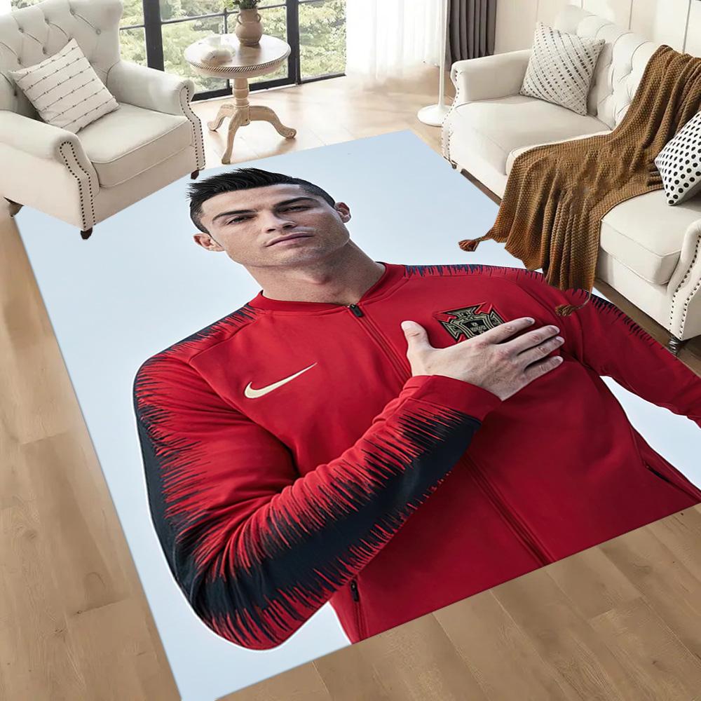 Cristiano Ronaldo Floor Rug Office Rug Design For Hallway Foyer Study Room Bedrooms Antislip Carpet Decorate Offices