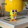 Unique Gift for Friends 3D Printed Cute Duck Figurine with Glasses Angry Pose Desk Decor Creative Duckling Ornament Office Bookcase Car Ornament,
