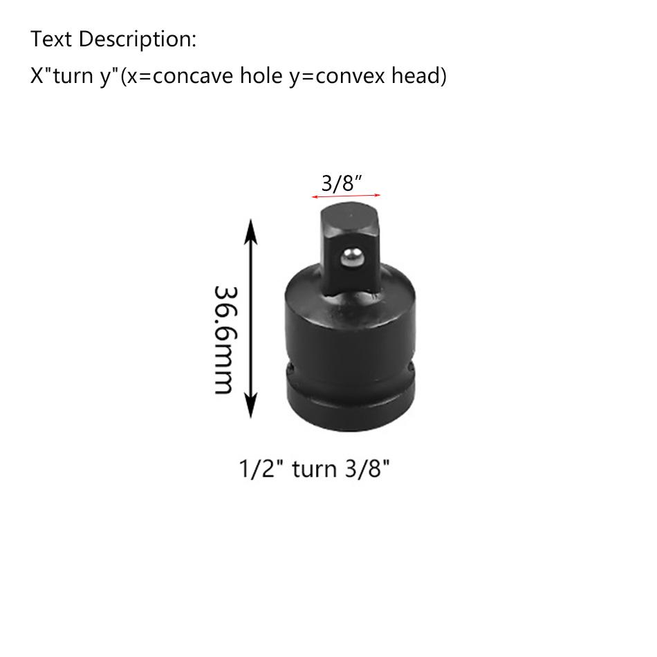 

1 шт. Адаптер для электрического ключа, универсальный пневматический адаптер, конвертер, гнездовые соединения, пневматическая пушка, рукав-преобразователь, воздушный удар