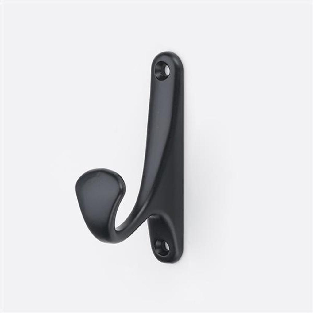 

Nordic style single hook hanger (black) / wardrobe wall hanger