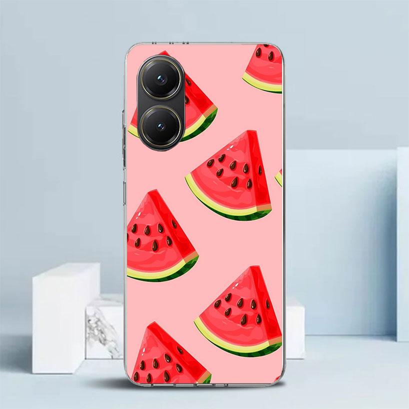 Watermelon Summer Fruit Phone Case For Xiaomi Poco F7 Ultra X5 X6 X7 Pro M7 Redmi 15C 15 13C 13 12C 12 10C 10 10A 9 9C 9A 9T Cov