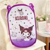 Collapsible Laundry Hamper With Cute Sanrio Cartoon Pattern For Kids' Toys**