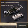 16-in-1 Socket Wrench Set Portable Folding Screwdriver Multi-Tool Compact EDC Repair Kit for Electronics & Bicycle Easy to Use