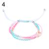 Summer Beach Bohemian Beading Wax Rope Handmade Woven Bracelet Women Jewelry