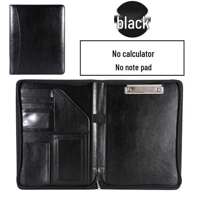 Manufacturer A4 Manager Zippered Business Ring Binder & Clipboard
