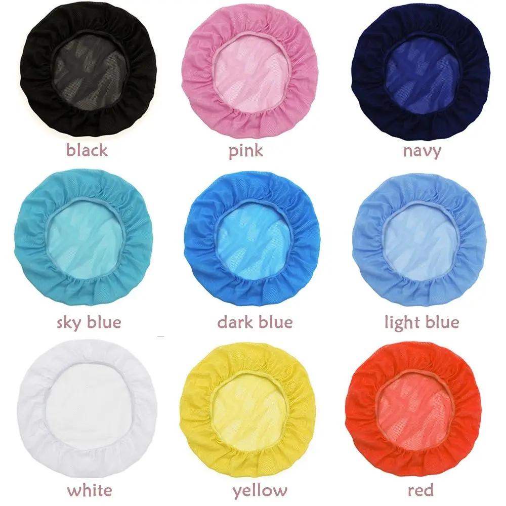 Wholesale Breathable Mesh Work Hat Hair Nets Sanitary Chef Hat Work Wear Food Service Cap Canteen Catering