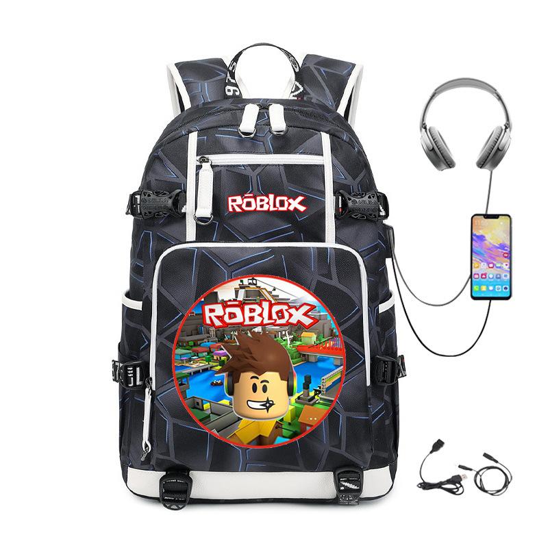 Hot Selling Game-Themed Outdoor Travel Bag Large Capacity with USB Hiking Backpack