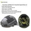 Enhanced 5mm FAST High-Cut Riot Helmet with Wendy Liner for Special Forces Training - CE Certified