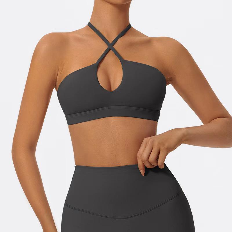 Women's Cross-Back Quick-Dry Breathable Yoga Sports Bra