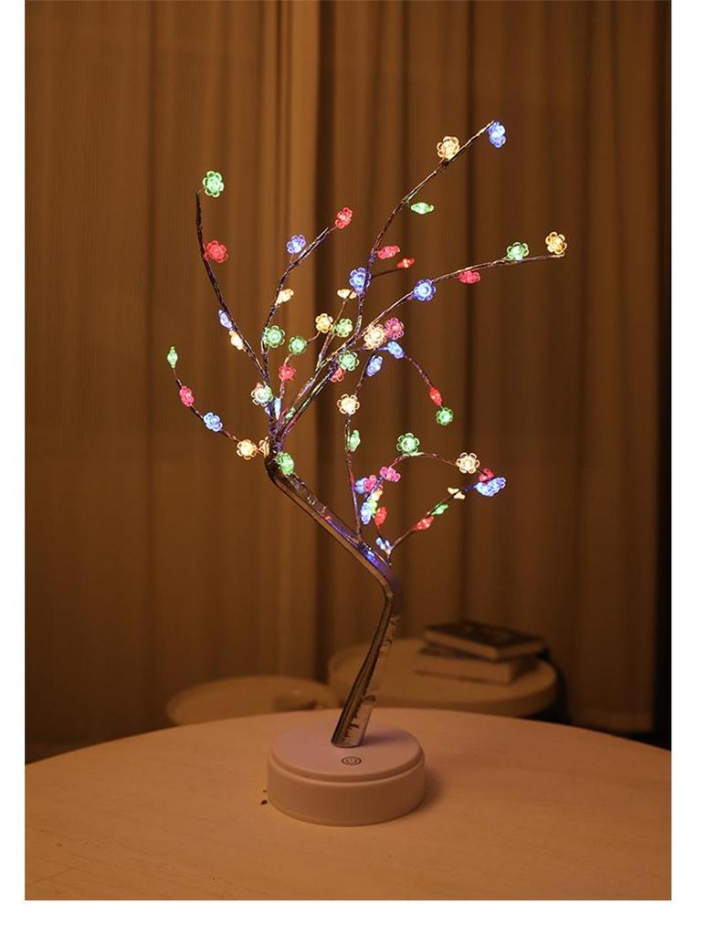 USB LED Romantic Tree Lights for Christmas & Valentine's Day - Perfect for Bedroom Atmosphere