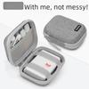 Bluetooth Headset & Charger Storage Box - EVA Protection for Cables, U-Disk, Phone Accessories