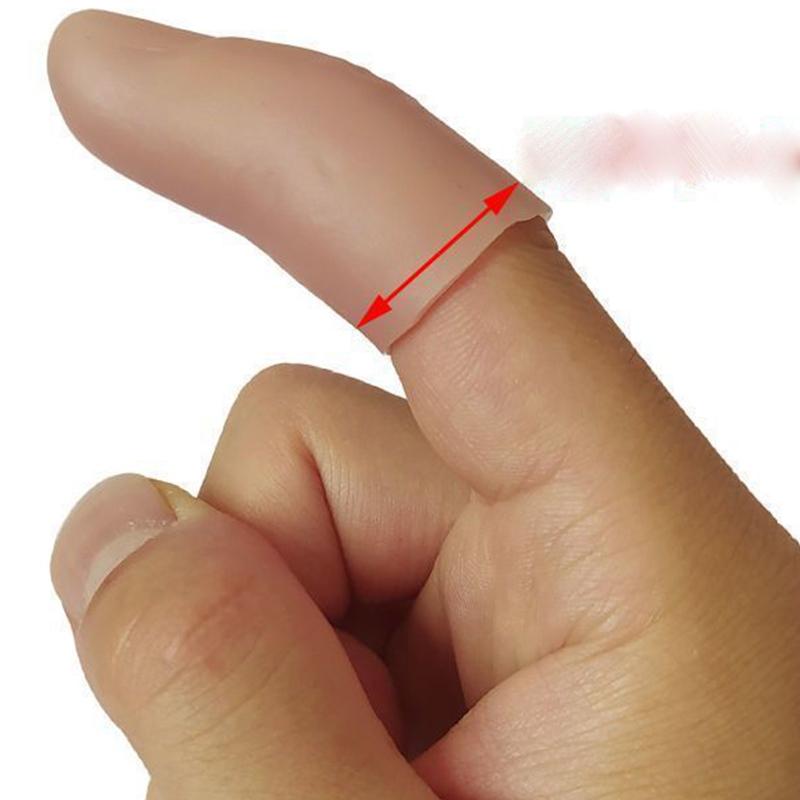 Index Finger Protection Silicone Protective Cover Injury Wear Resistant Anti Slip Finger Protection Cover Fingers and Fingers