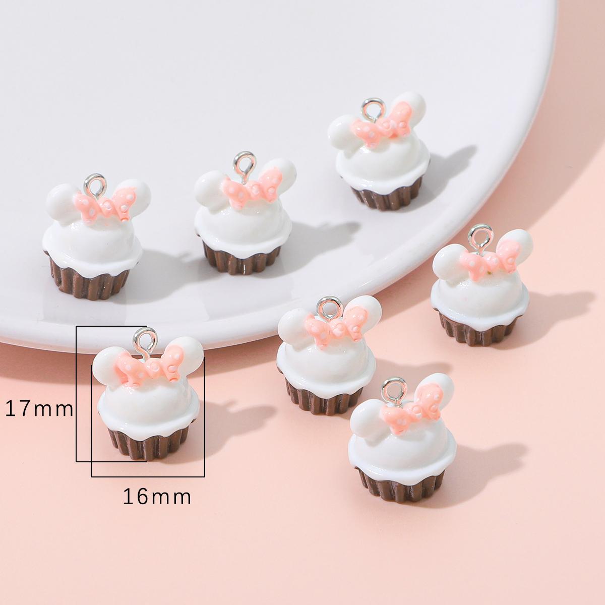 

4шт мультфильм подвески из смолы для изготовления ювелирных изделий DIY браслет брелок аксессуары 16*17mm