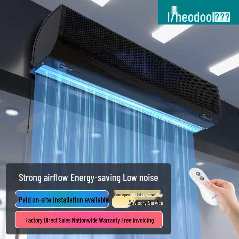 Theodore Commercial Quiet Remote Control Air Curtain