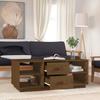 Coffee Table Honey Brown 100x50x41 Cm Solid Pine Wood