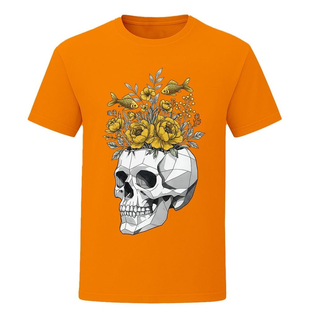 Get Lost T Shirt Skull Fish Flower Death Grim Gothic Tee Unisex Unisex Kids Gift